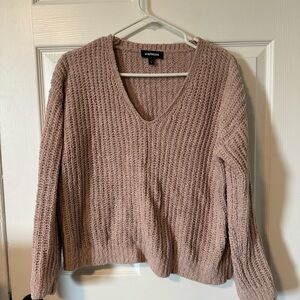 Express Women's Blush Sweater